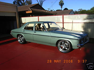 HZ Holden in Sage Green Met