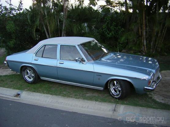 HZ Holden in Atlantis Blue Met — Premier Sedan