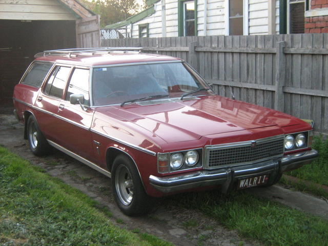 HZ Holden in Firethorn — Premier Station Wagon