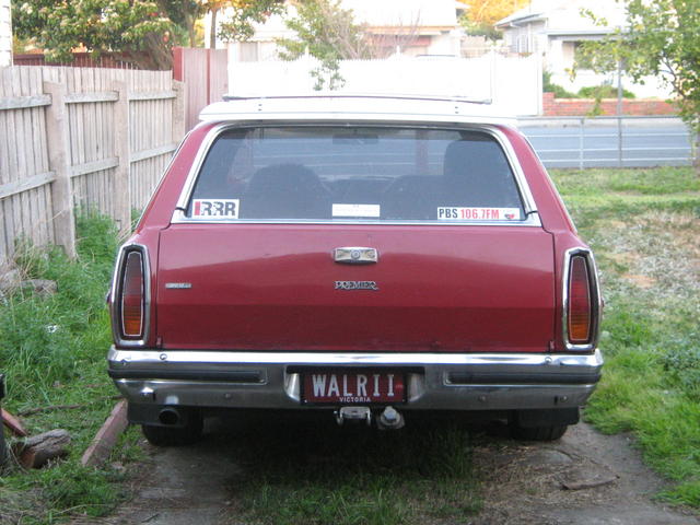 HZ Holden in Firethorn — Premier Station Wagon