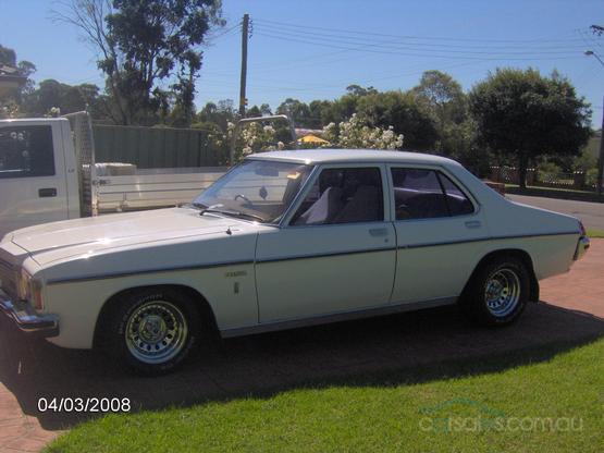 HZ Holden in Palais White — Premier Sedan