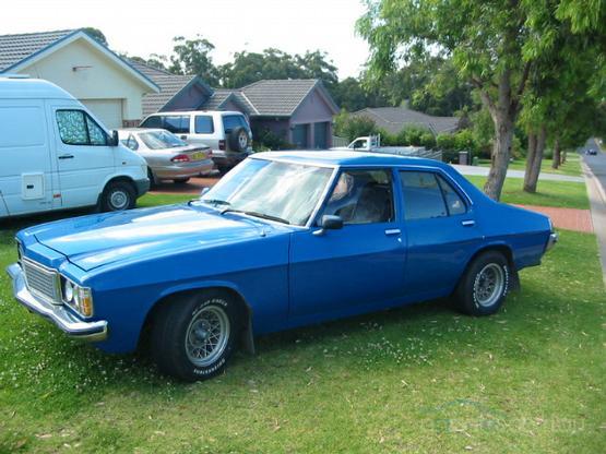 HZ Holden in Windsor Blue Met — Premier Sedan