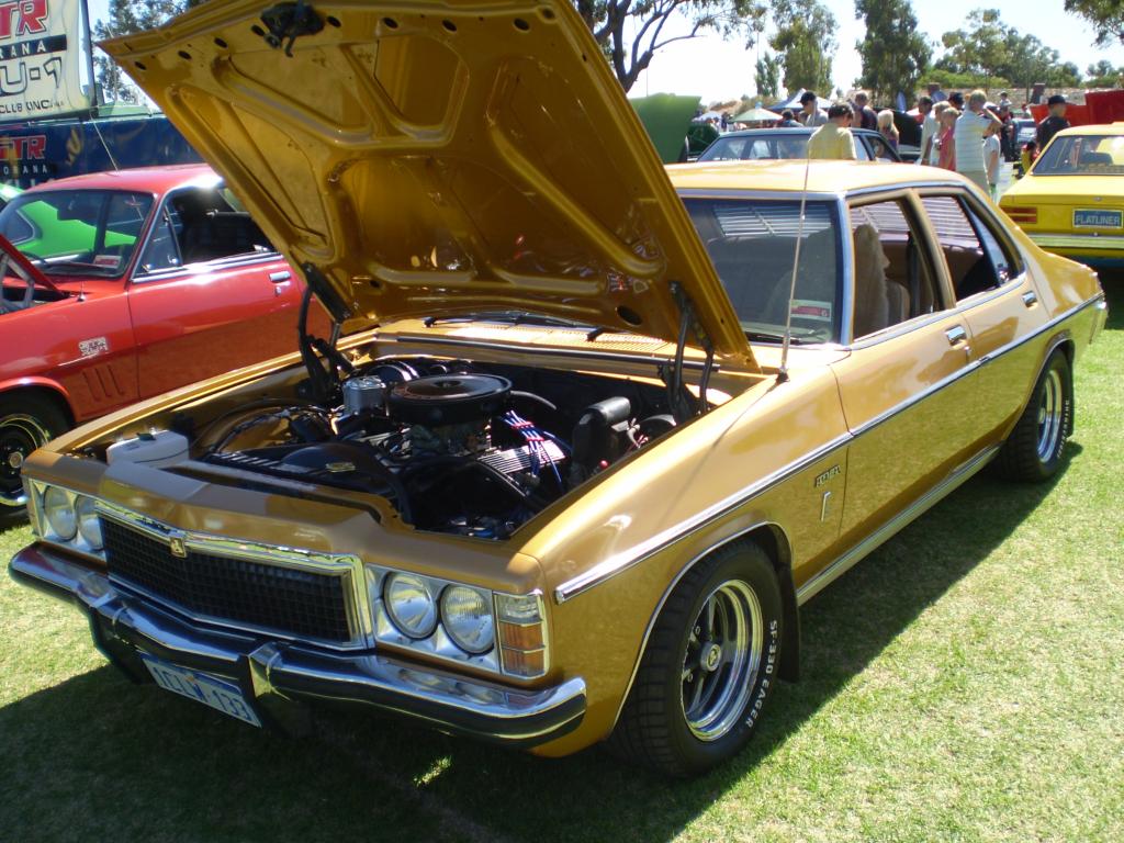 HZ Holden in Dynasty Gold Met — Premier Sedan