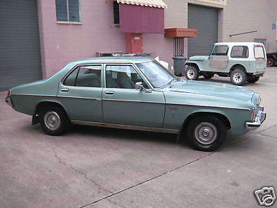 HZ Holden in Sage Green Met — Premier Sedan