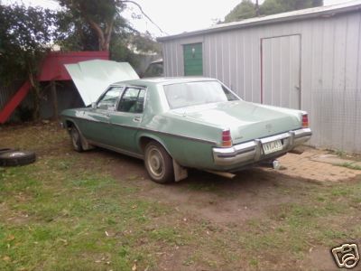 HZ Holden in Sage Green Met — Statesman DeVille Sedan