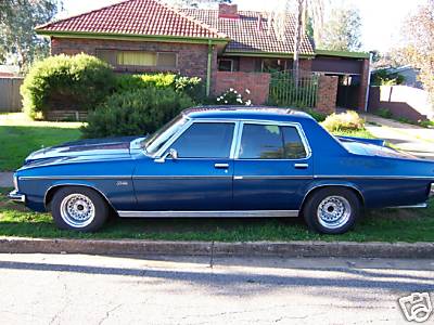 HZ Holden in Windsor Blue Met — Statesman DeVille Sedan