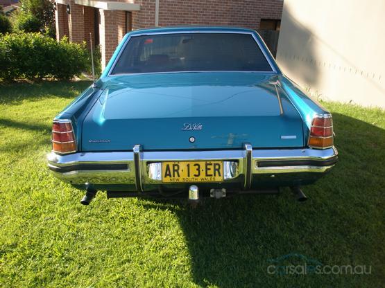 HZ Holden in Caribbean Turquoise Met — Statesman DeVille Sedan
