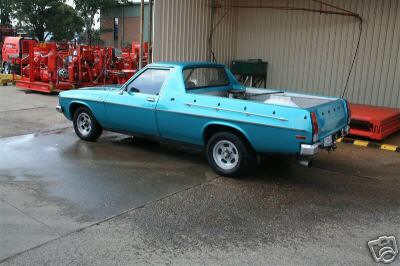 HZ Holden in Caribbean Turquoise Met — Kingswood Coupe Utility