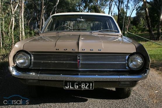 HD Holden in Fowlers Ivory over Taralga Fawn — Special Sedan