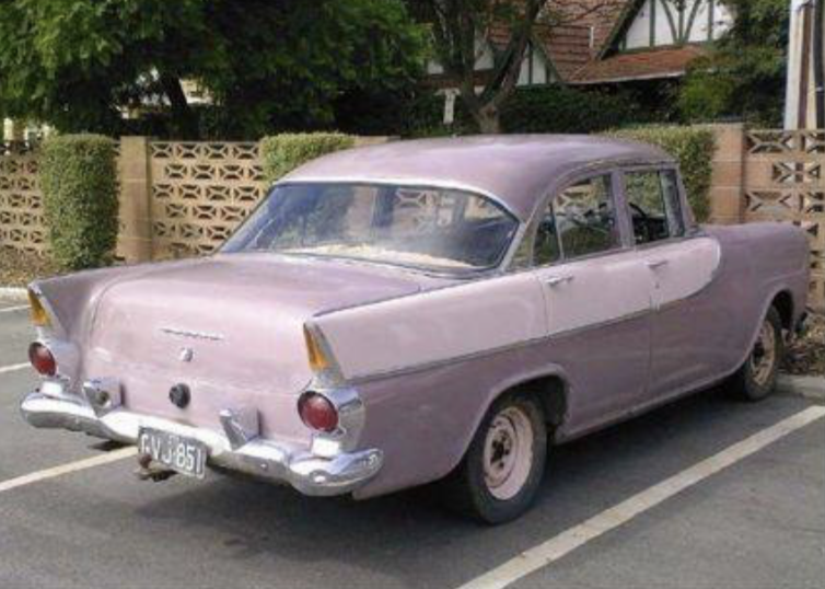 FB Holden in Sandstone Beige with Desert Glow Insert — Special Sedan