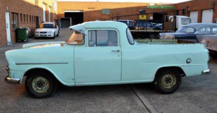 FB Holden in Colleen Green — Coupe-Utility