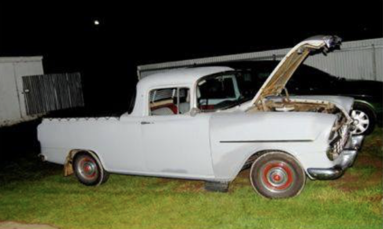 EK Holden in Silverton Grey — Coupe-Utility