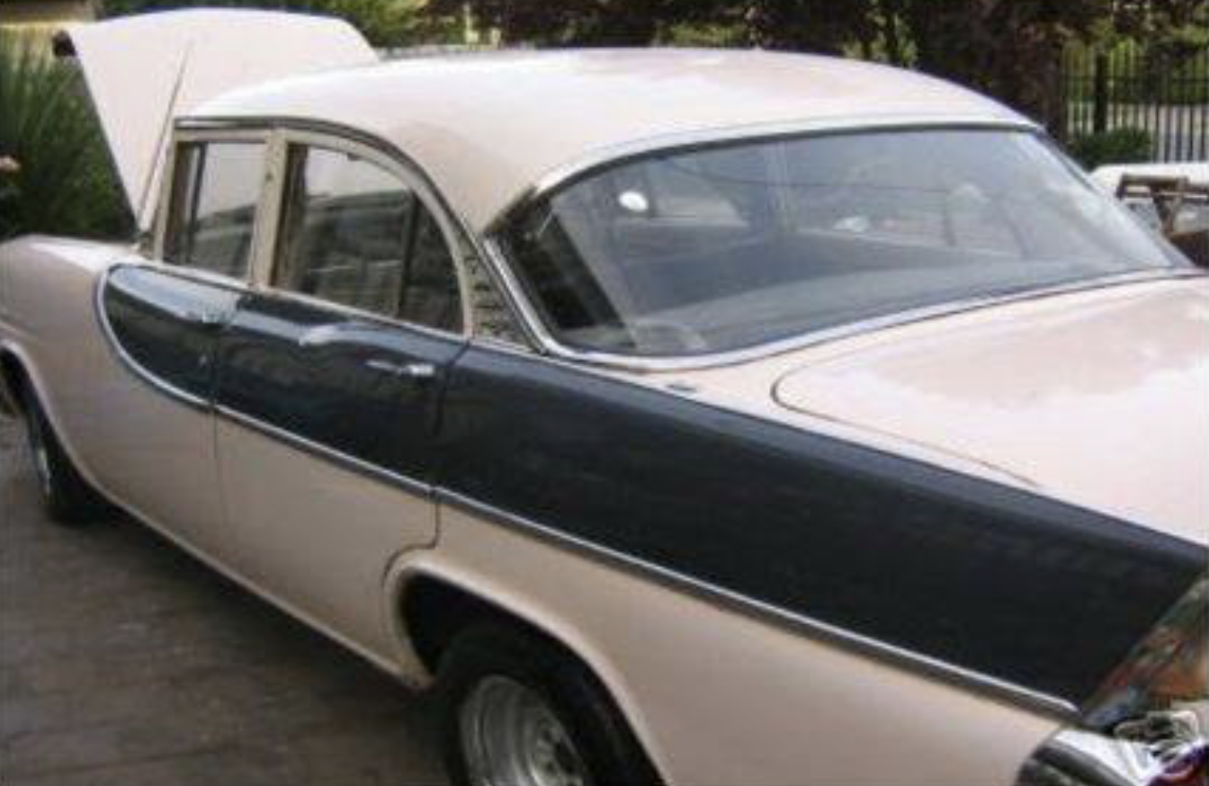 FB Holden in Reefshell Coral with Cathay Grey Insert — Special Sedan