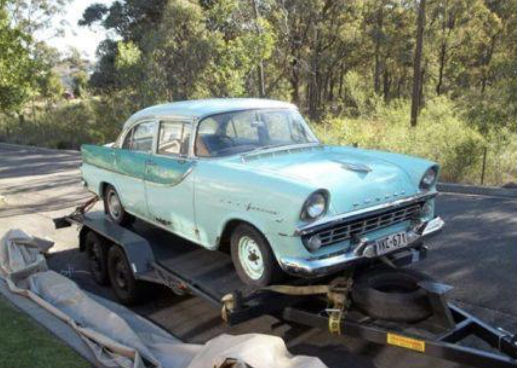 FB Holden in Colleen Green with Reef Green Insert — Special Sedan