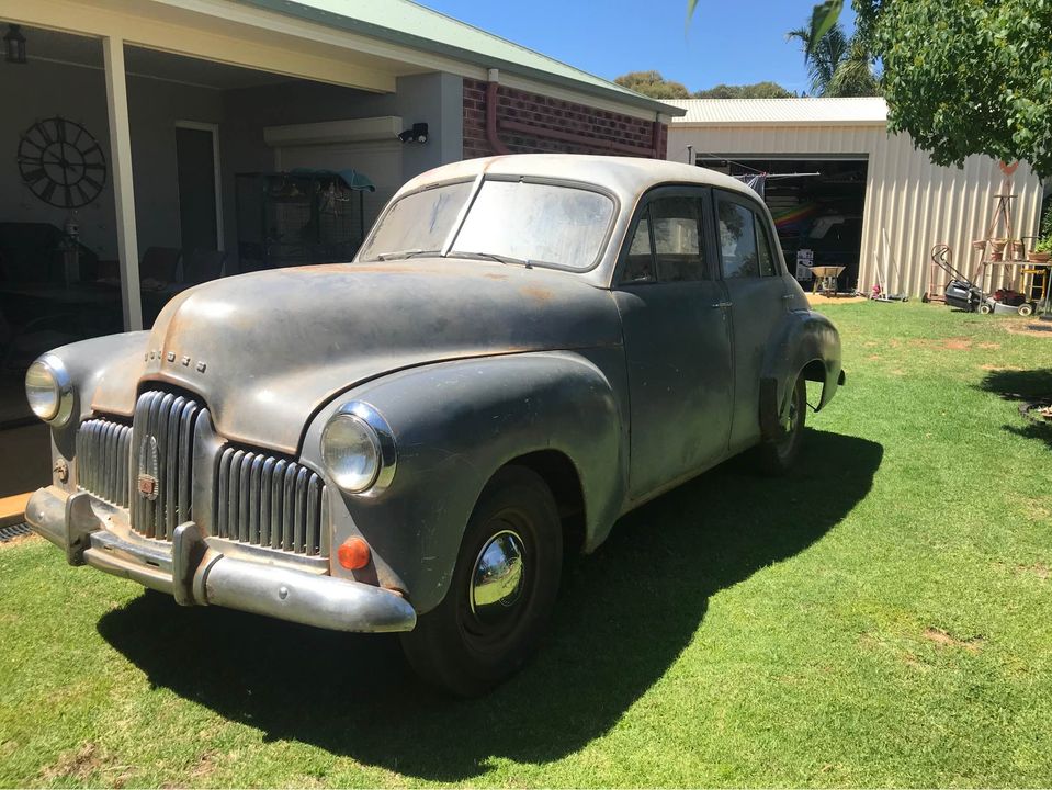 48 Holden in Seine Blue — Standard Sedan