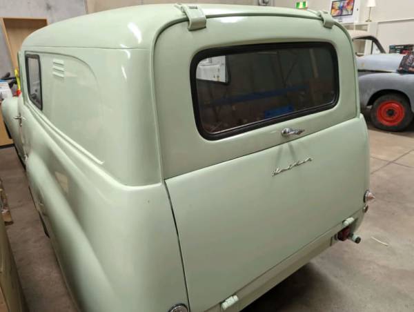 FJ Holden in Surf Green — Panel Van
