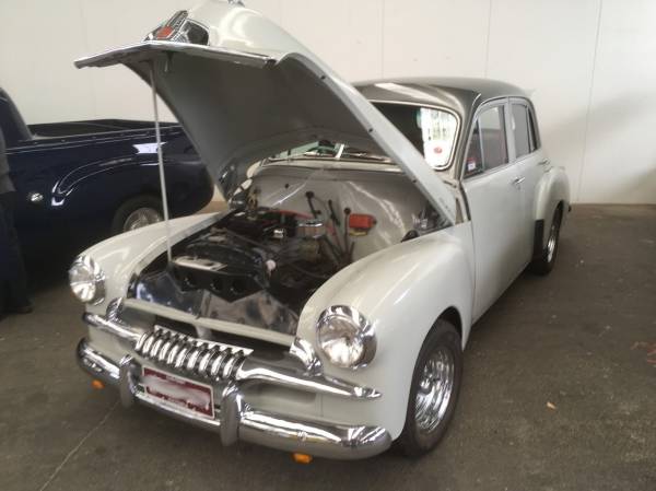 FJ Holden in Gander Grey Met over Mist Grey — Special Sedan