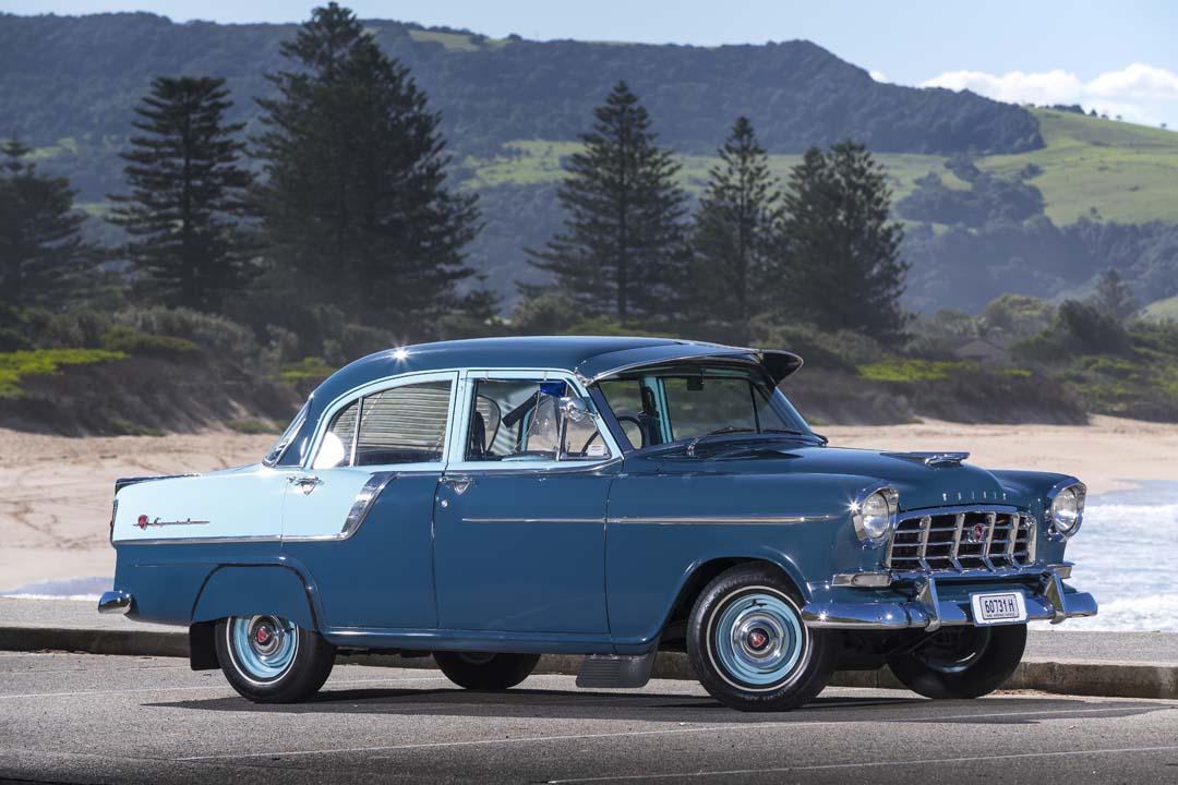 FC Holden in Teal Blue with Cambridge Blue (B) Insert — Special Sedan