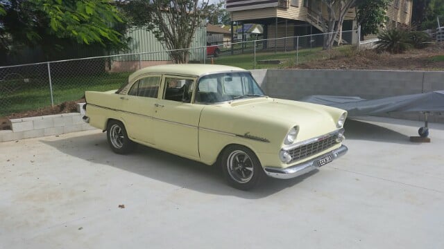 EK Holden in Cottesloe Cream — Special Sedan