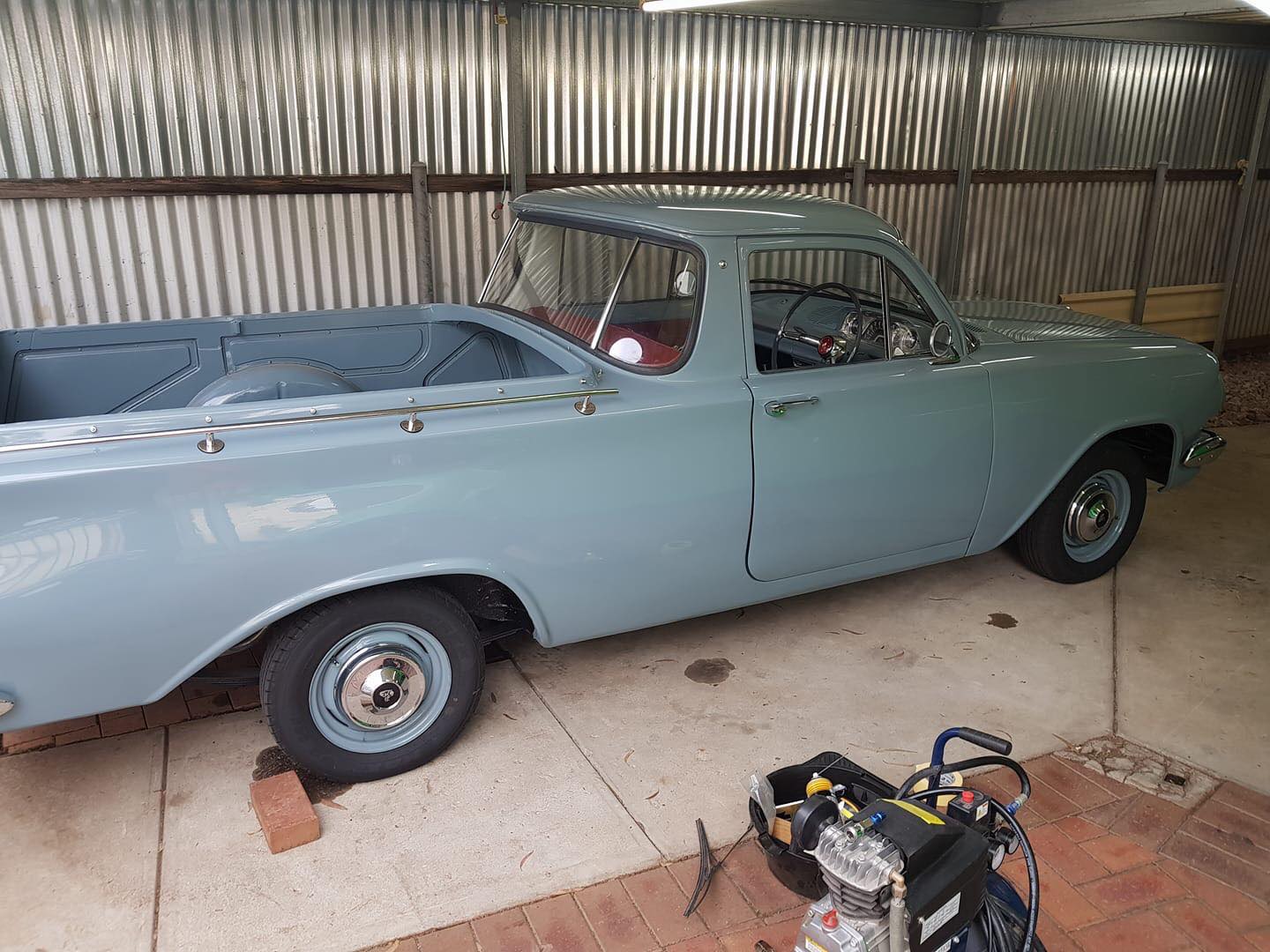 EH Holden in Corinth Blue — Coupe-Utility