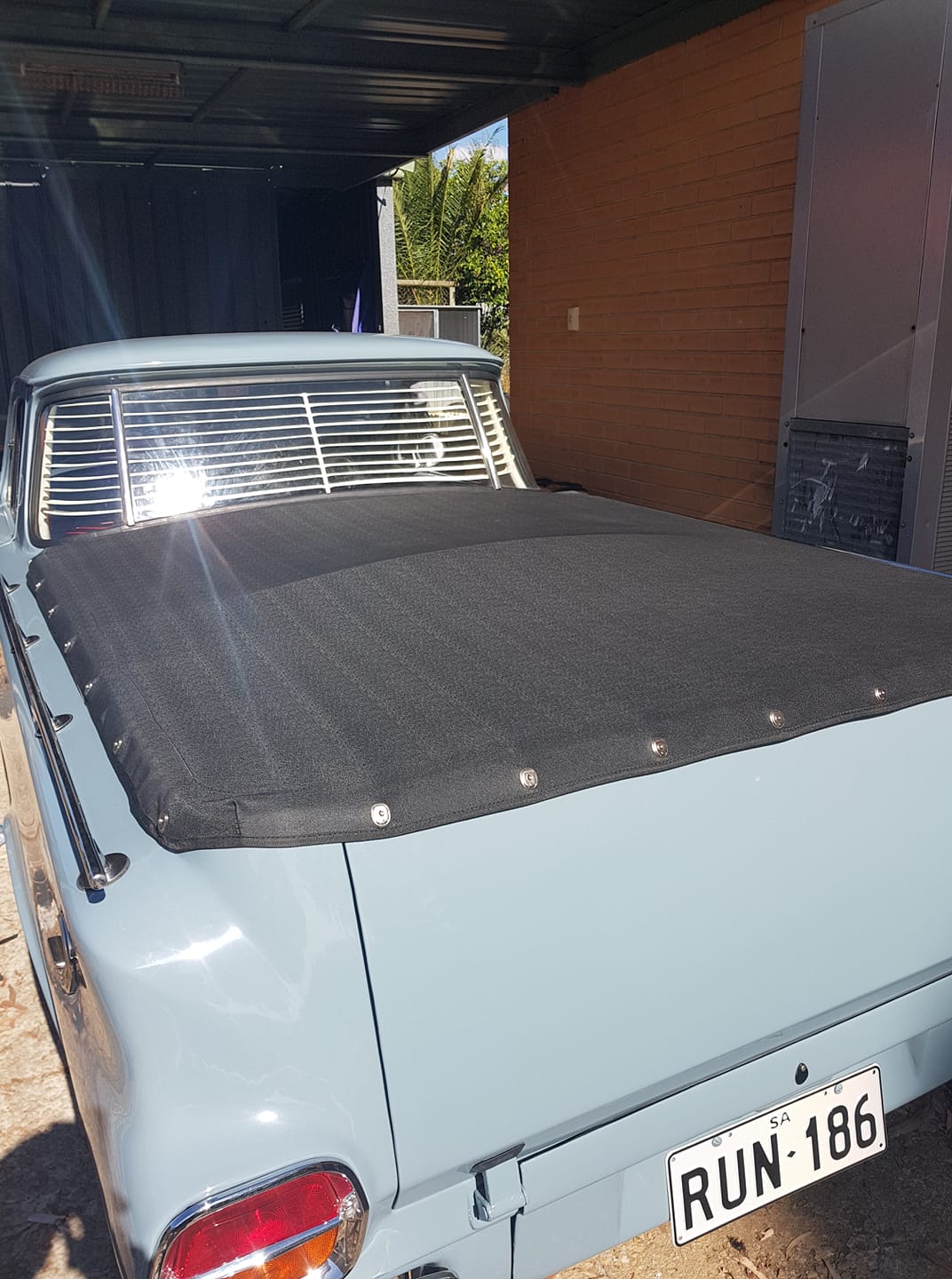 EH Holden in Corinth Blue — Coupe-Utility