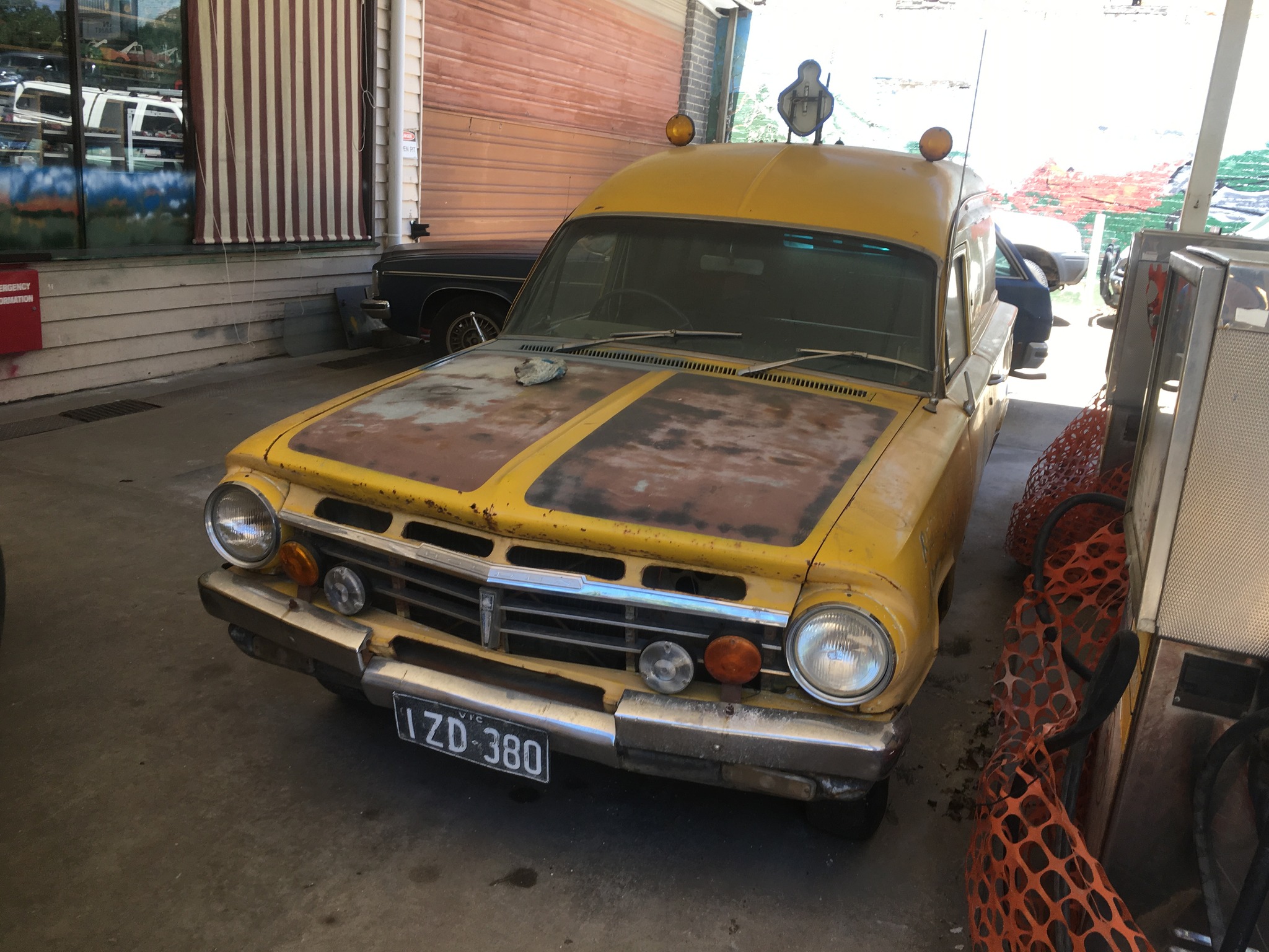 EH Holden in Pale Gold — Panel Van