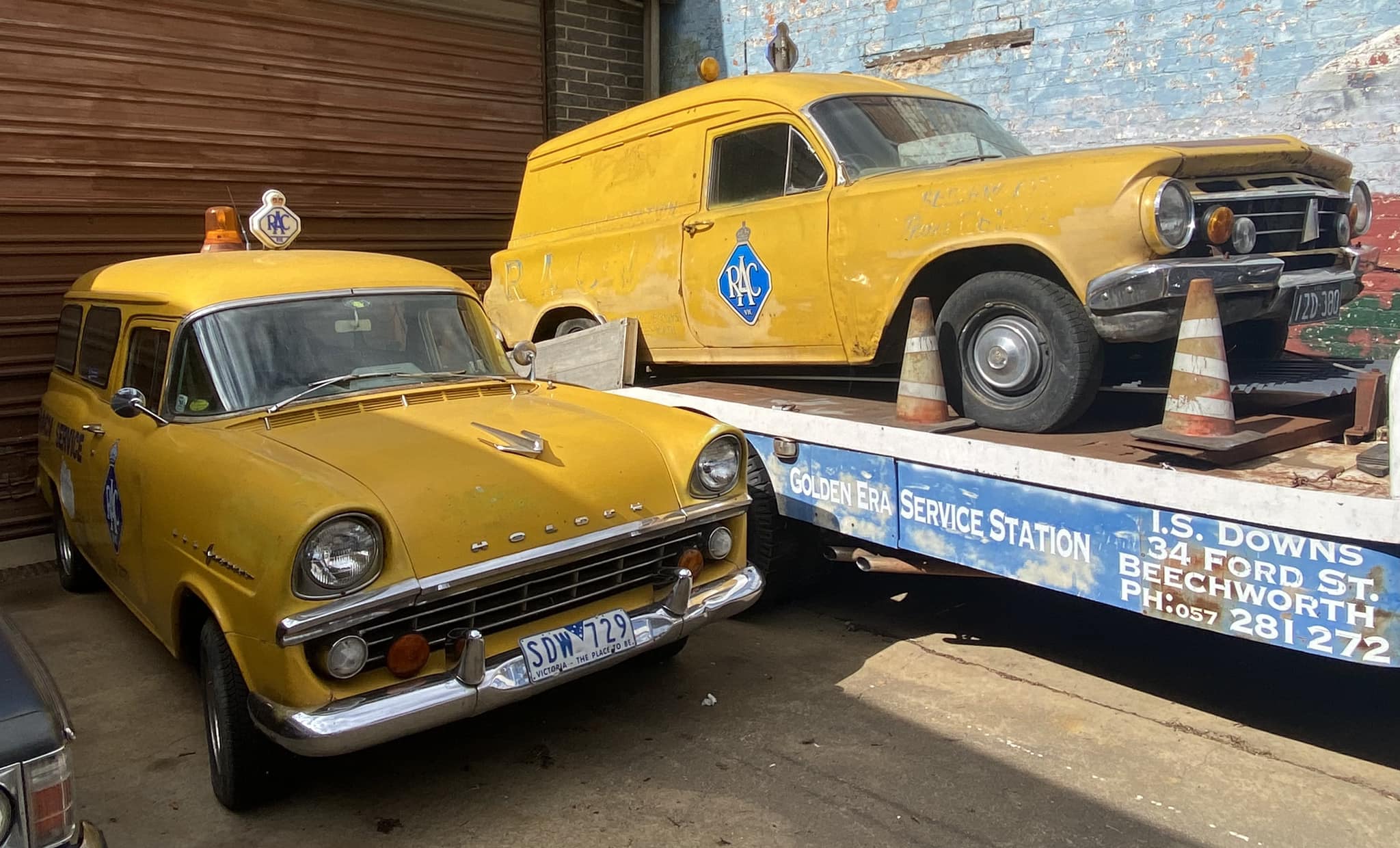 EH Holden in Pale Gold — Panel Van