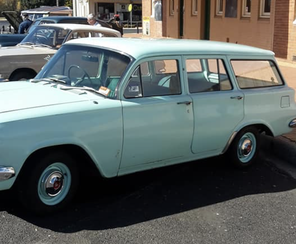 EJ Holden in Benalla Turquoise — Standard Station Sedan