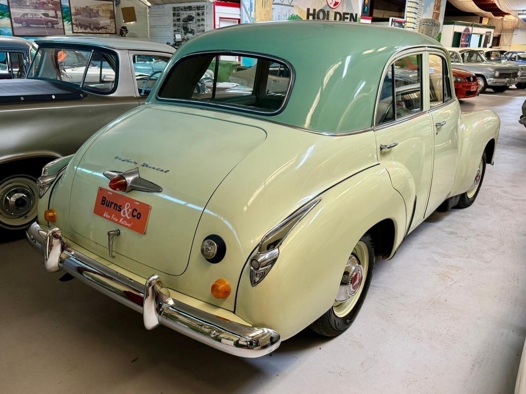 FJ Holden in Milano Ivory over Harcourt Green — Special Sedan