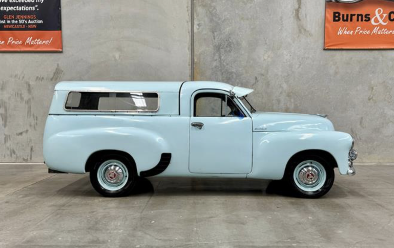 FJ Holden in Elk Blue — Coupe-Utility