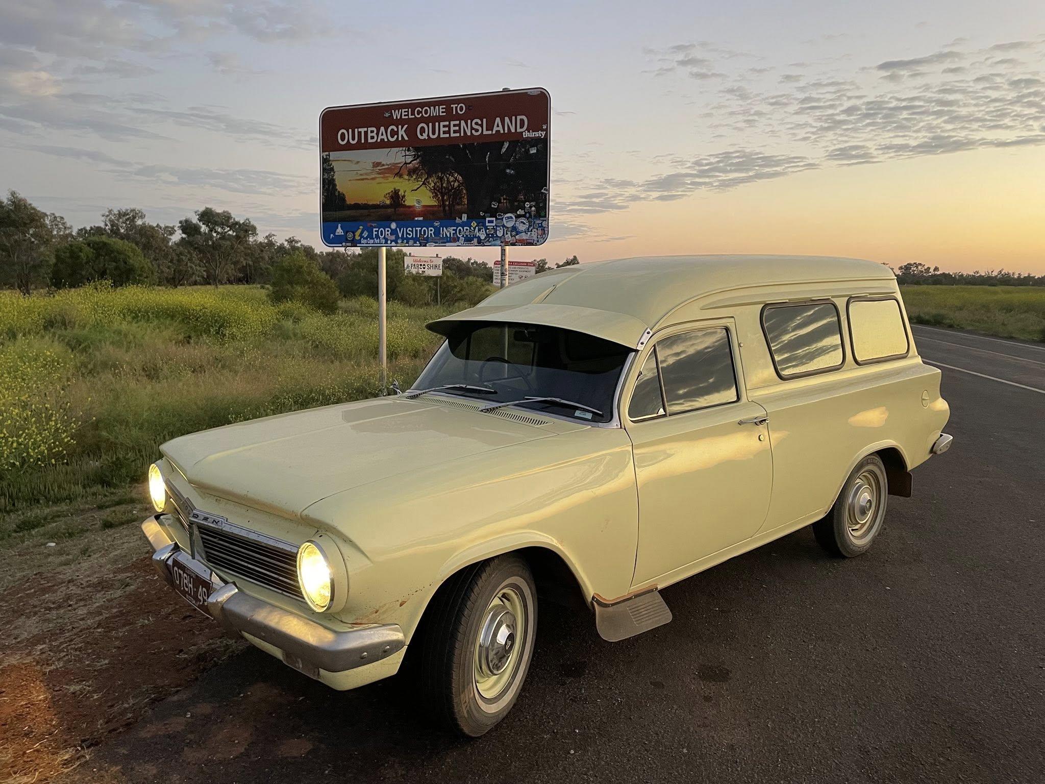 EH Holden in Cottesloe Cream — Panel Van