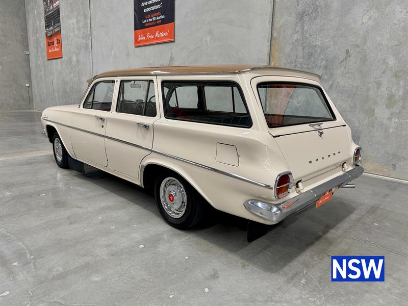 EJ Holden in Bunyip Bronze over Katherine Beige — Special Station Sedan