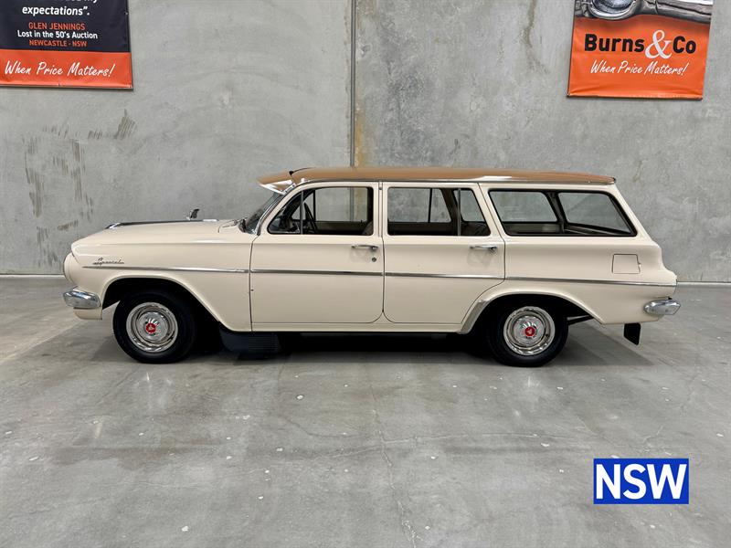 EJ Holden in Bunyip Bronze over Katherine Beige — Special Station Sedan