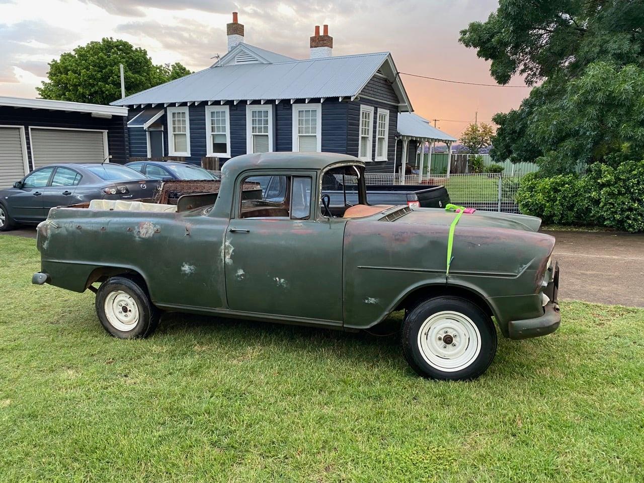 FB Holden in Army Green (Nitro) — Coupe-Utility