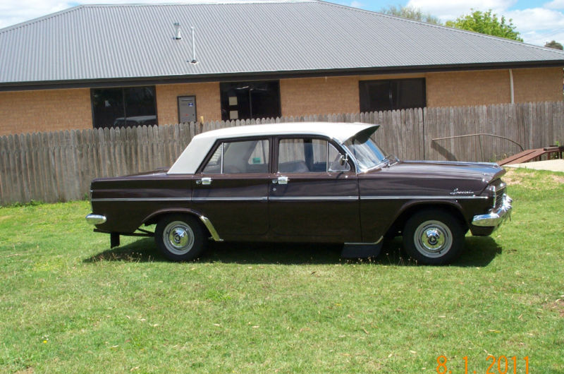 EH Holden in Windorah Beige over Royal Umber — Special Sedan