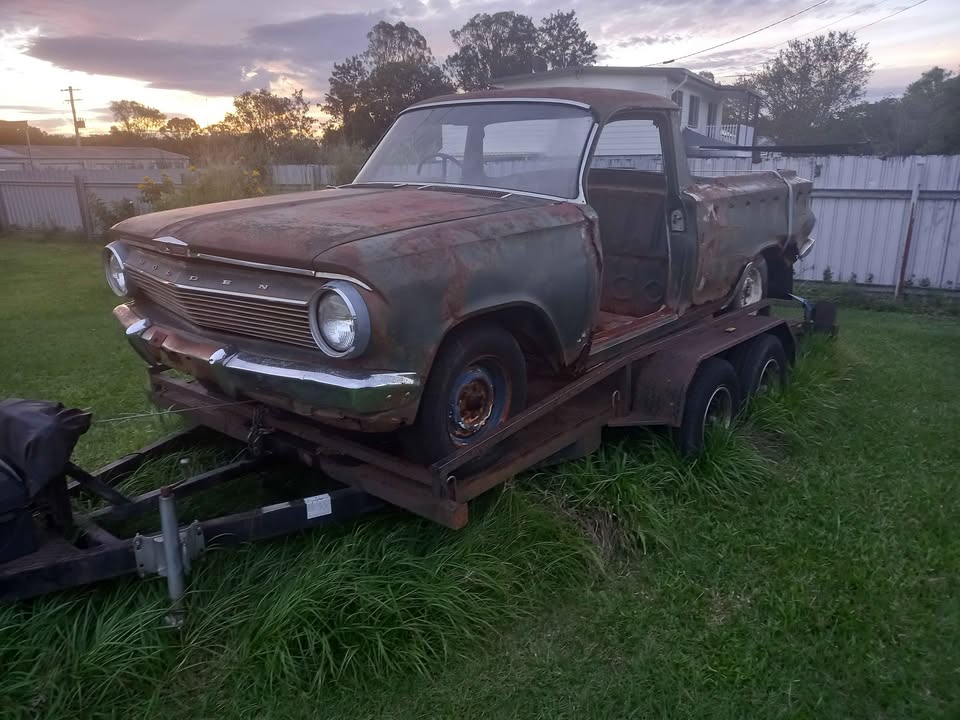 EJ Holden in Military Green — Coupe-Utility