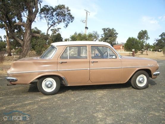 EJ Holden in Katherine Beige over Bunyip Bronze — Special Sedan - Manual Transmission