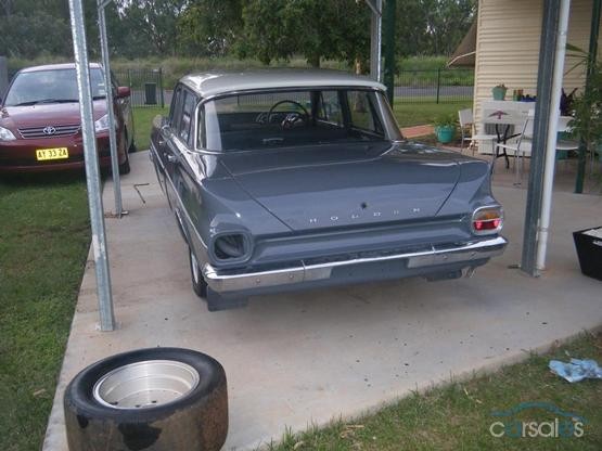 EJ Holden in Atherton Ivory over Nepean Grey — Special Sedan - Manual Transmission
