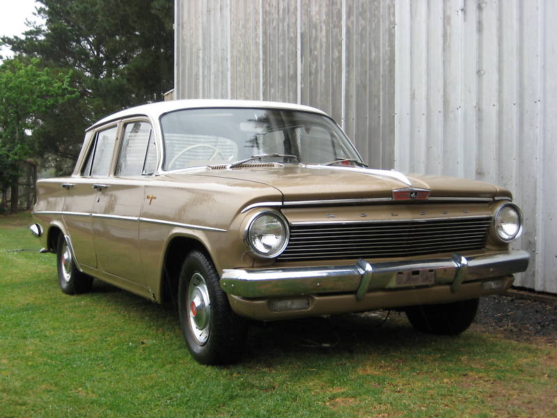 EJ Holden in Atherton Ivory over Euroa Gold Met — Premier Sedan