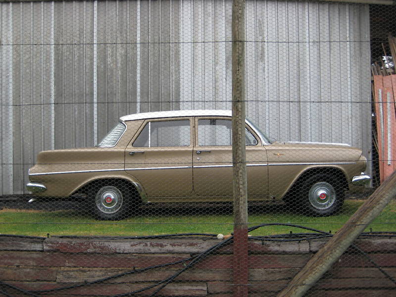 EJ Holden in Atherton Ivory over Euroa Gold Met — Premier Sedan