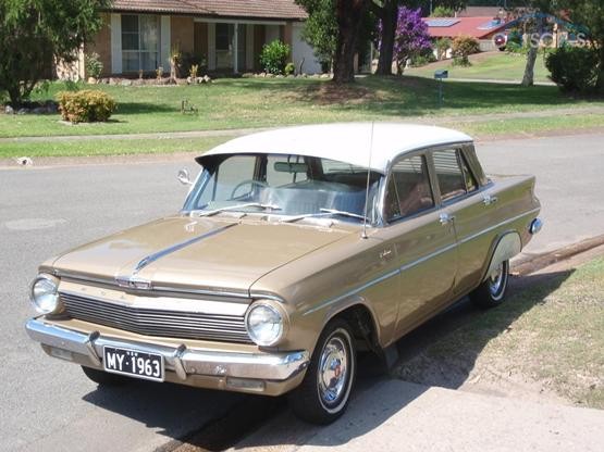 EJ Holden in Atherton Ivory over Euroa Gold Met — Premier Sedan