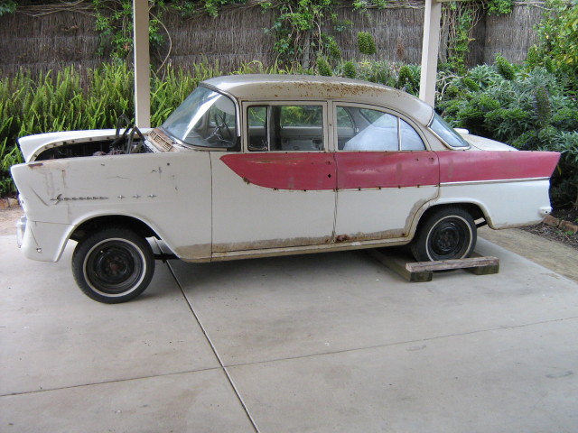 FB Holden in Artic Beige with Royal Glow Insert — Special Sedan