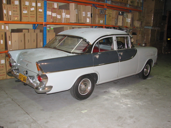 FB Holden in Seagull Grey with Cathay Grey Insert — Special Sedan