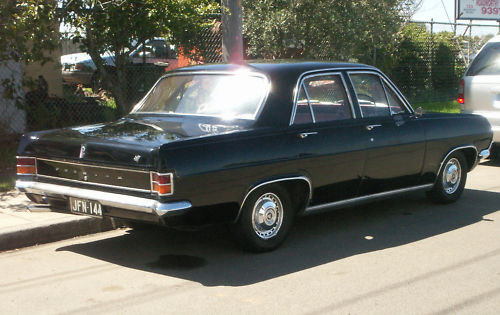 HD Holden in Warrigal Black — Premier Sedan
