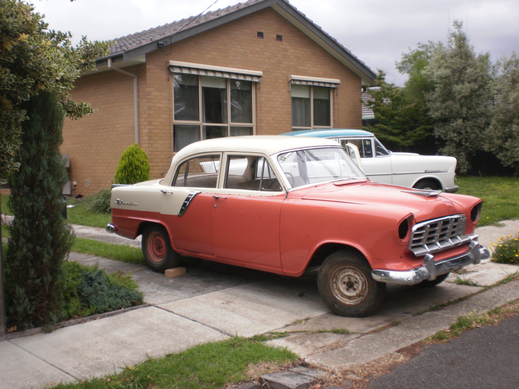 FC Holden in Saffron Beige over Terracotta — Special Sedan