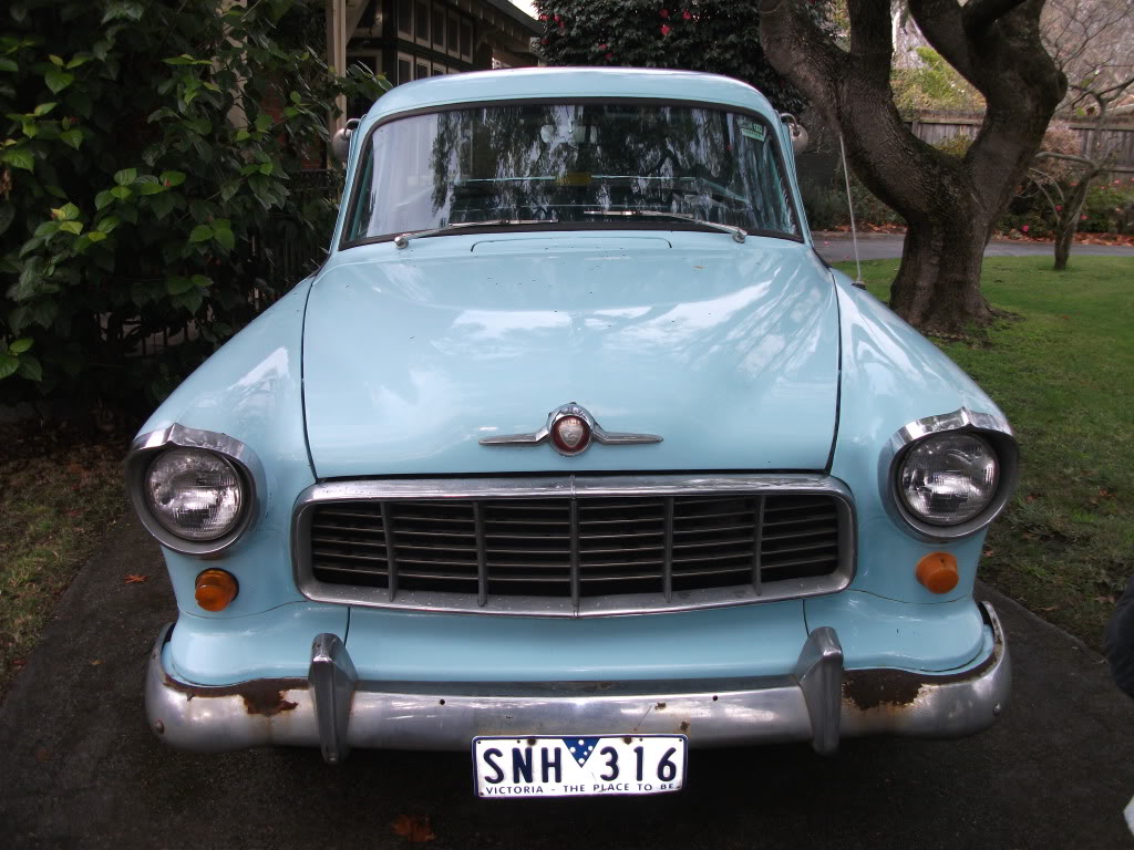 FE Holden in Elk Blue — Standard Station Sedan