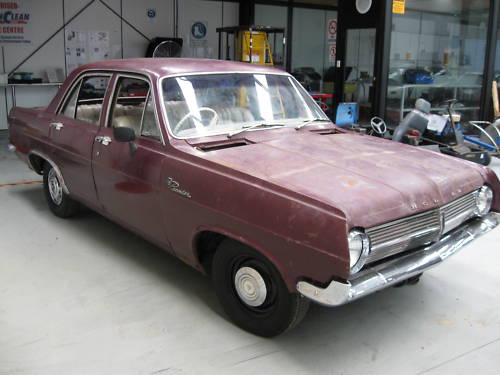 HD Holden in Egmont Maroon Met — Premier Sedan