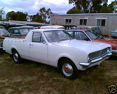 HG Holden in Kashmir White — Belmont Coupe-Utility