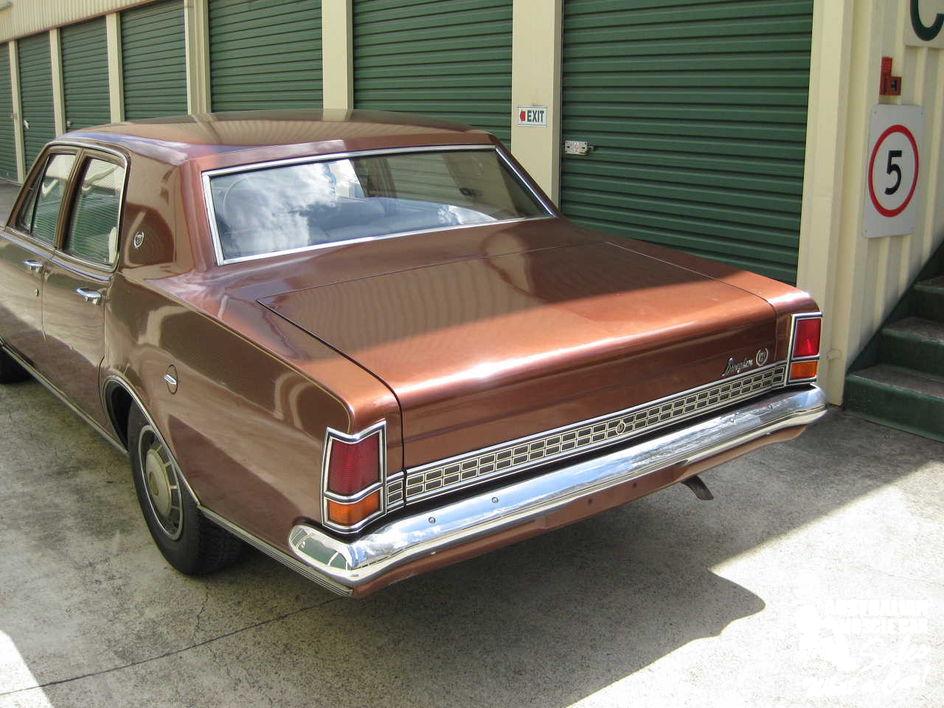 HG Holden in Burnished Bronze Met — Brougham Sedan
