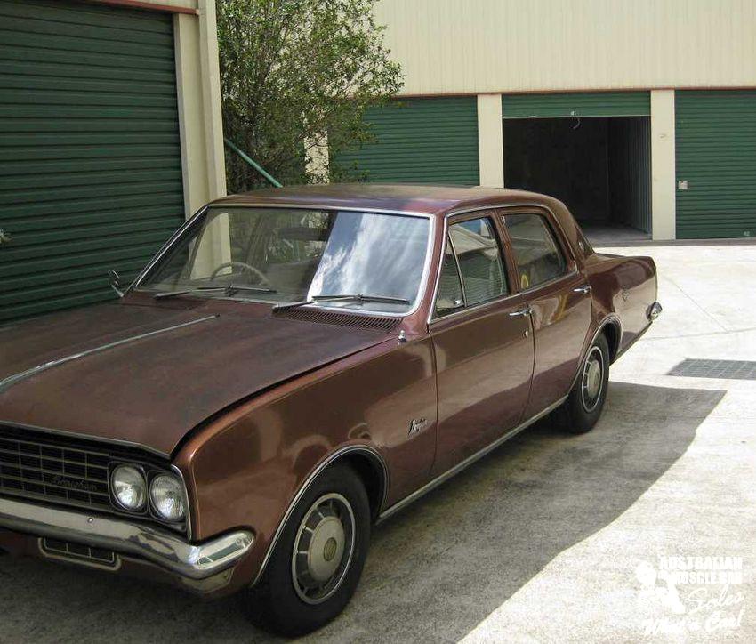 HG Holden in Burnished Bronze Met — Brougham Sedan